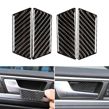 Тампон върху дръжката на вратата на купето на автомобила от този въглеродни влакна за VW Touareg 2011 - 2018