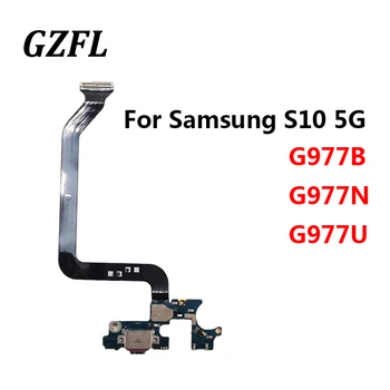 100% Оригинален USB-Конектор за Зарядно Устройство, Порт кабел за зареждане За Samsung Galaxy S10 5G G977B G977N G977U Док-станция За Зареждане на Такси Гъвкав Кабел