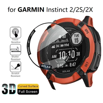 10ШТ 3D заоблена мека защитно фолио за умни часовници на Garmin Instinct 2 2S, защитно фолио е с пълно покритие за Garmin Instinct 2X