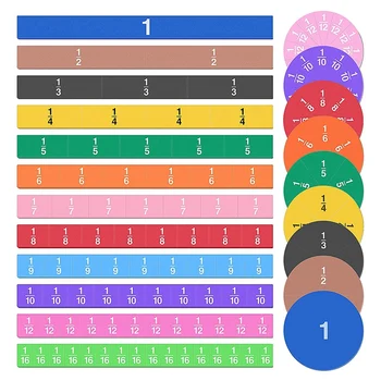 134шт магнитни плочи и кръгчета с бр -Математически манипулация за предучилищно образование, учебен комплект за начално училище