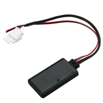2X Модул Bluetooth Радио Стерео AUX Музикален кабел-адаптер за HONDA GL1800 Goldwing