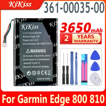 3650 mah Батерия KiKiss 361-00035 00 За Garmin Edge 800 810 361-00035-00 361-00035-07 361-00035-03 Батерии с Голям капацитет