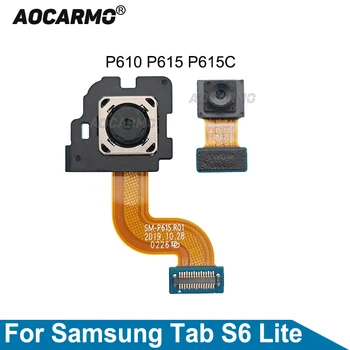 Aocarmo За Samsung Galaxy Tab S6 Lite 4G LET WIFI P610 P615 P615C Предна Задна Камера Гъвкав Кабел, Резервни Части