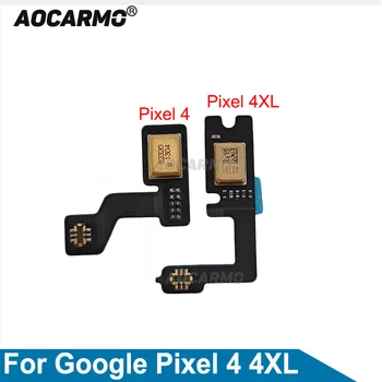 Aocarmo Оригинал за Google Pixel 4 XL 4xl Горния Микрофон Долен Гъвкав кабел за микрофон Ремонт, Резервни Части