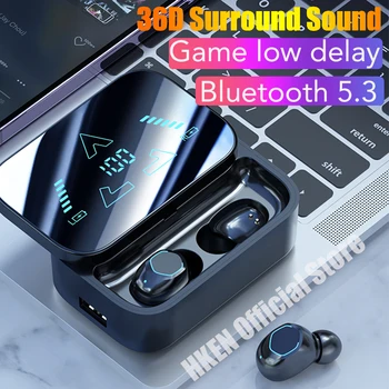Bluetooth Слушалки Hifi Звук Безжична Bluetooth слушалки Слушалките с шумопотискане Преносими слушалки за xiaomi iphone huawei