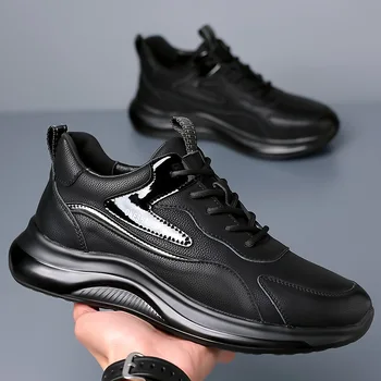 Demisezonnyj Нов Дизайнерски Обувки За Шофиране Мъжка Мода От Волска Кожа Спортни Ежедневни Обувки Мъжки Обувки Са С Дишаща Мрежа Zapatos Hombre
