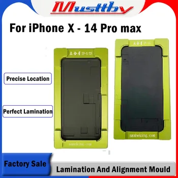 Musttby 2в1 Универсална Форма За Изравняване на Ламиниране LCD ЗЗД За iPhone 14 14Pro X XR XS 11Pro 12 13 Pro Max Формуляр За Ремонт на Ламиниране
