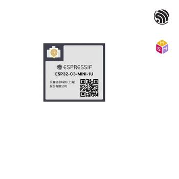 RISC-V 32 MCU RF Bluetooth 5 Модул Wi-Fi 802.11 b, g, n 20 стока ESP32-C3-MINI-1U-H4