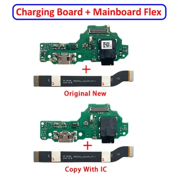 USB Зарядно Устройство, Порт за Зареждане Гъвкав Кабел Такса Док-Конектор За Asus Zenfone Max Plus (M2) ZB634KL A001D дънна Платка Flex