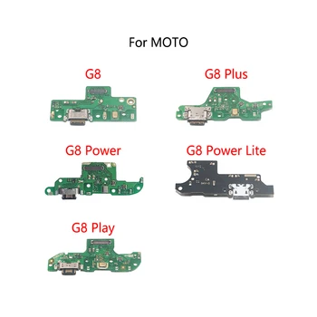 USB зарядно устройство ще захранване на Зарядно устройство Порт, Изход Конектор Гъвкав Кабел За Motorola MOTO Г-8 Плюс Power Lite Play Модул зарядно устройство Заплата