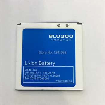 Батерия на мобилния телефон YCOOLY BLUBOO D3 1500 mah За проверка дълго време в чакане при обичайните повторно изпращане на мобилни аксесоари
