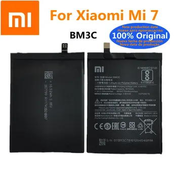 Въведете mi Нов Висококачествен Оригинален Батерия 3170 ма BM3C За Xiaomi 7 Mi 7 Mi7 Батерии За Мобилни Телефони Bateria