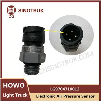 Електронен сензор за налягане на въздуха LG9704710012 за Sinotruk Howo Light Truck Alarm Induction 4 Plug Truck Parts