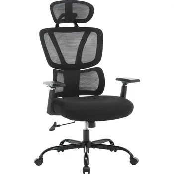 Ергономичен сетчатое игралното стол С 3D регулируем подлакътник и регулира облегалката за глава, Въртящо се столче, за задачи с лумбална опора за компютър