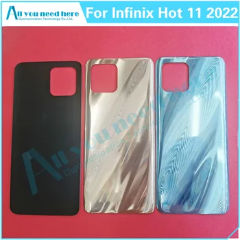 За Infinix Hot 11 2022 X675 делото Задната част на кутията на батерията Подмяна на резервни части