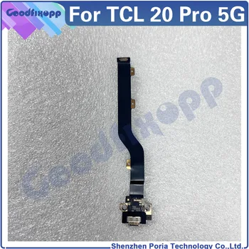 За TCL 20 Pro 5G T810H T810 20Pro USB Порт За Зареждане Конектор за зарядно устройство ще захранване на Такса Гъвкав Кабел, Зарядно Устройство, Зарядно устройство Ремонт, Смяна на Части
