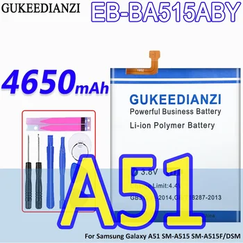 Капацитет на батерията GUKEEDIANZI EB-BA515ABY 4650 mah За Samsung Galaxy A51 SM-A515 SM-A515F/DSM