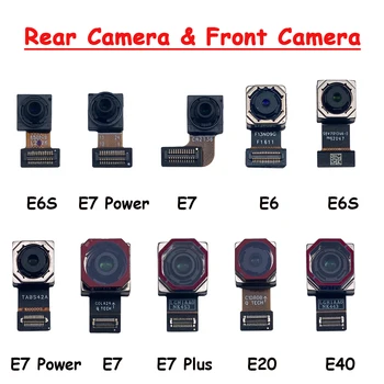 На задната Камера за Обратно виждане и Предна Камера За Motorola Moto E7 Plus E20 E40 E6S E7 Power E6 Основната Малък Модул на Камерата Резервни Части