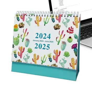 Настолен календар в 2024 година, Календарно планиране, настолен календар на 2024-2025 години, Мултифункционален минималистичен настолен календар за офиси