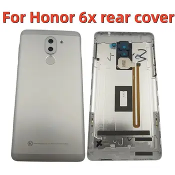 Нов калъф за задната част на капака на отделението за батерията Huawei Honor 6x с обектива на камерата + бутона за включване и регулиране на звука