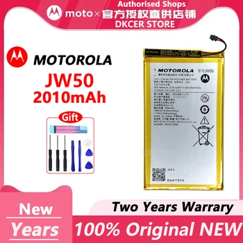 Нова оригинална батерия JW50 за Motorola MOTO JW50 2010mAh Висококачествени акумулаторни батерии с инструменти