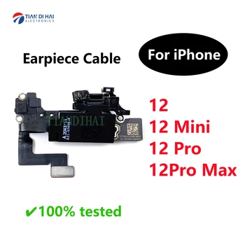 Оригинал за iPhone 12 Pro Max 12 Mini 12pro 12mini Гъвкав кабел за слушалки с датчик за приближение осветление, Детайлите на кабел за слушалки