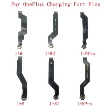 Такса Конектор, USB Порт За Зареждане на OnePlus 9 9R 9 Pro 8 8T 8 Pro 7 7T 7Pro 6 6T резервни Части За Ремонт на Flex Кабел за Зарядно устройство Конектор